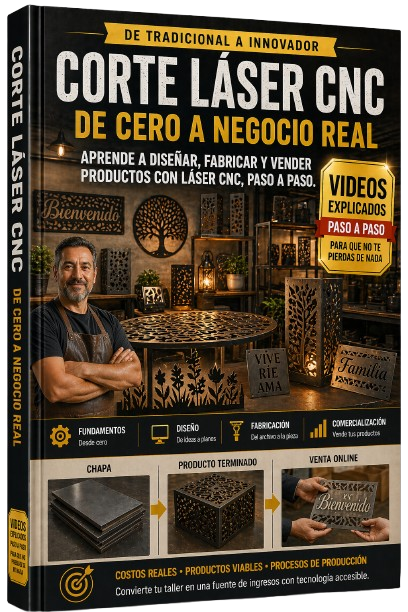 Formación Laser CNC de cero a negocio real
